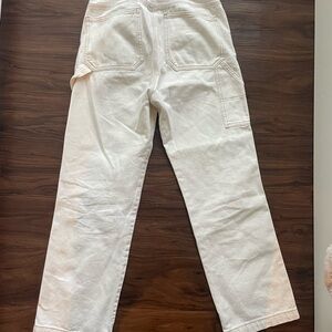 White Carpenter Pants